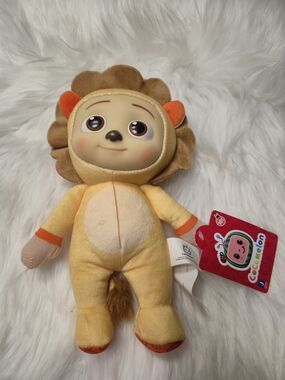 Cocomelon Yellow Lion Plush – Soft Cuddly Kids Toy